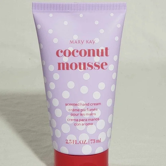 MARY KAY Coconut Mousse Gift Set with Hand Cream & Lip Balm Limited Edition NEW - Picture 4 of 7